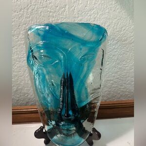Sky dreamer Glass Face Decor